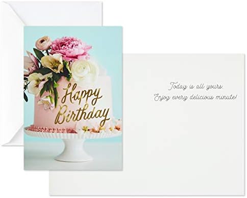 Hallmark Birthday Cards Gripation, balões, bolo, flores